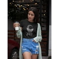 thumbnail image 2 of Butterfly And Moon Dreamcatcher T-Shirt Women -SPIdeals Designs, Female x-Large, 2 of 4