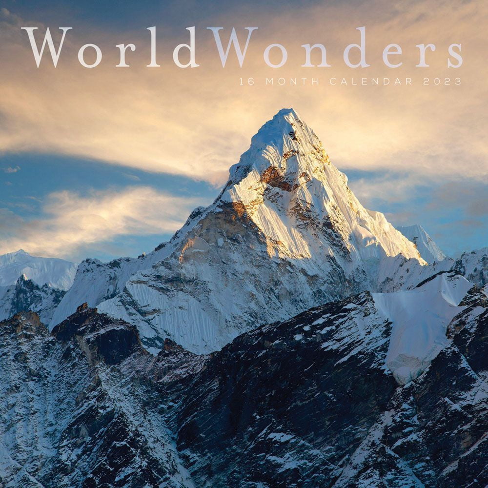 World Wonders 2023 Wall Calendar