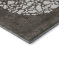 thumbnail image 4 of Addison Rugs Mayfield Washable Transitional Circles Taupe Rectangle Rug, 10' x 14', 4 of 6