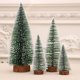 thumbnail image 3 of 10 piezas de 10 cm Mini árbol de Navidad de plástico con nieve helada Mini árbol de Navidad Decoraciones de nieve de invierno Decoraciones navideñas para el hogar y el escritorio, 3 of 5