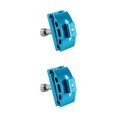 thumbnail image 4 of Toystoory Tija de sillín Abrazaderas Cabeza Bicicletas Tornillo Asiento Tubo Impermeable Ajustable Ciclismo Sit Tube Slide Reparación Azul 2Conjunto, 4 of 6