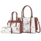 thumbnail image 1 of Set de monedero Montana West, bolso tipo cartera de piel para mujer, 1 of 9