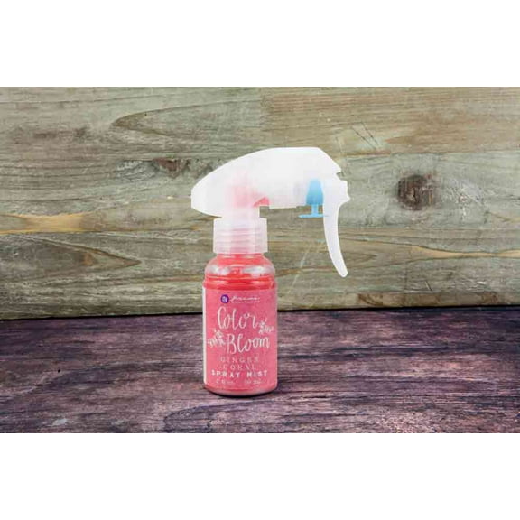 ART PHILOSOPHY Prima Marketing Color Bloom Spray Bottle 2-Ounce - Ginger Coral - coordinates with Debutante collection 655350580285