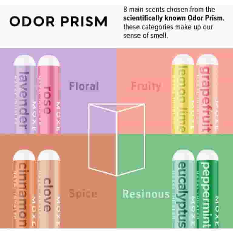 MOXE Essential Oils Nasal Sticks Kit - 8 Piece Aromatherapy Set for Easy Breathing and Smell Restoration - Walmart.com MOXE Essential Oils Nasal Sticks Kit - 8 Piece Aromatherapy Set for Easy Breathing and Smell Restoration - Walmart.com