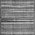 thumbnail image 1 of Ahgly Company Indoor Square Abstract Gray Modern Area Rugs, 8' Square, 1 of 4