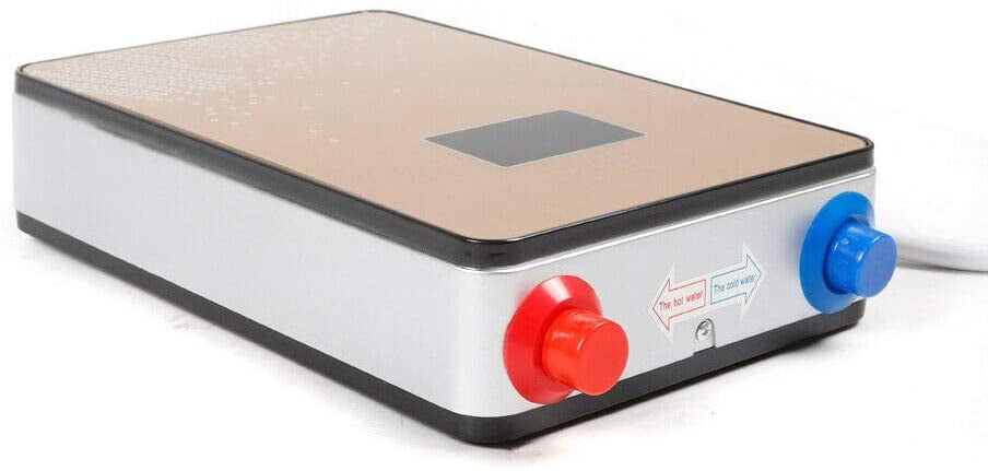 Miumaeov 6500W Bathroom Water Heater Electric Instant Hot Tankless Boiler Shower Kitchen