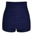 thumbnail image 3 of Swimsuits for Women Women's High Waist Pleated Boxer Swim Shorts, 3 of 7