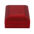 thumbnail image 4 of Led Lighted Necklace Box Rubber + Plush Pendant Case For Jewelry Display Wedding Valentine's Day Gi, 4 of 5