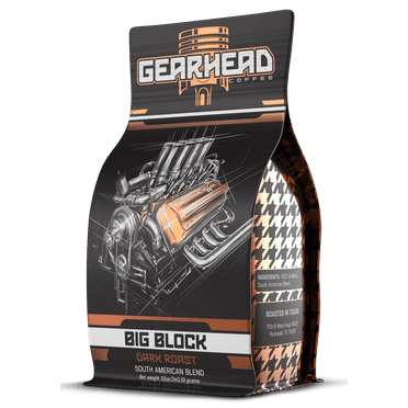 Big Block Dark Roast Ground Coffee 12oz Bag
