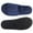 Navy, variant on Qicasul Men's slipper Breathable Open Toe Washable Soft Sole Quiet Slippers for Indoor And Outdoor Comfortable Slides Navy US Size:9-10
