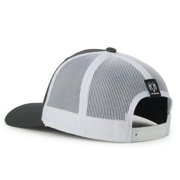 Ram Trucks Logo Structured Trucker Hat, Graphite & White, Adjustable Snapback