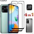 thumbnail image 2 of Cristal Templado Redmi 12C 10C, lente de cámara + película trasera Radmi 10 C Glass Redmi Note 12 11 Pro Protector de pantalla Xiaomi 10C 9C Cristal Templado Redmi 10 C Película para teléfono, 2 of 4