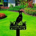 thumbnail image 2 of Handmadetneonsign German Pinscher Memorial Metal With Stake, Animal Metal Name Sign Stake, Pinscher Metal Stake Decor 45646, 2 of 5