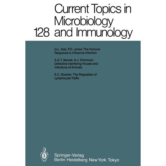 Current Topics in Microbiology and Immmu Current Topics in Microbiology and Immunology 128, Book 128, (Paperback)