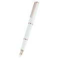 thumbnail image 1 of 1 x Steel Fountain Pen Push Type Cap Rose Gold Plated EF/F Nib  Writing Pen, 1 of 8