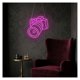 thumbnail image 5 of Letrero De Neón LED Con Forma Cámara Para Pared, Ideal Para Estudio Fotográfico, Decoración Creativa, Dormitorio, Sala Juegos, 19.6918.23in/5046.3cm, 5 of 6