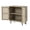 Acorn, variant on 28" Storage Sideboard Cabinet, Tina's Home 2 Rattan Doors Wooden Buffet Adjustable Shelves Bedroom