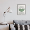 thumbnail image 2 of Stupell Industries Abstract Geometric Circular Study Curved Art Deco Abstract Painting Gray Framed Art Print Wall Art, 16 x 20, 2 of 8