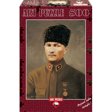 KS Games 1000-Piece Jigsaw Puzzle - Veteran Mustafa Kemal Sakarya With Horse