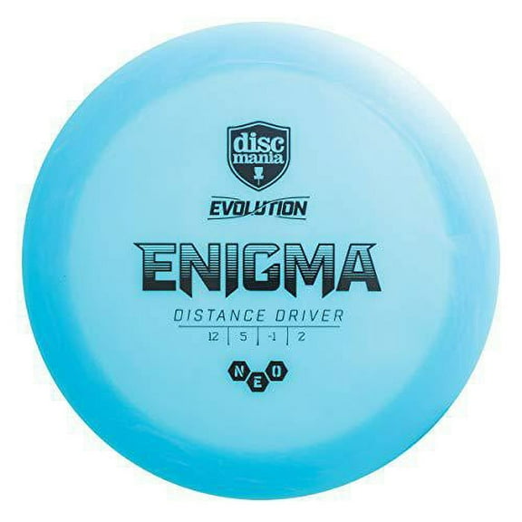 discmania evolution neo enigma distance driver golf disc (colors may vary) 165-169g