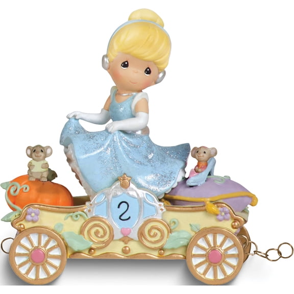 Fashion Precious Moments Disney Birthday Parade Cinderella Age 2 (3.5 X 2.2) Made In China gm5784