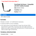 thumbnail image 2 of Front Brake Pad Sensor - Compatible with 2021 Cadillac Escalade, 2 of 2