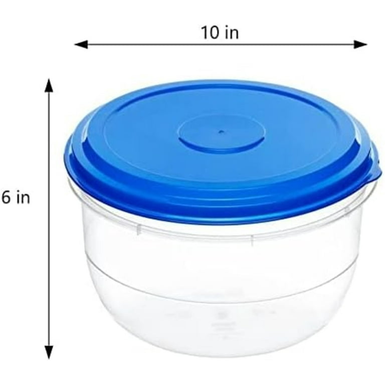 DecorRack Food Storage Container, 5 Quarts, BPA Free- Plastic