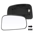 thumbnail image 2 of Unique Bargains Car Vehicle Rearview Right Side Heated Mirror Glass Replacement with Backing Plate for Nissan Tiida 2006-2012, 2 of 7