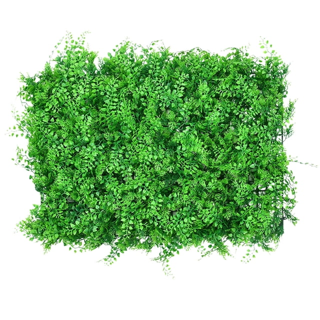 Pompotops Green Plant Wall Simulation Plant Wall Decoration Living Room Interior Background Flower Wall Green Wall Hanging Plastic Fake LawnDoor Fence Fence Protection Clearance