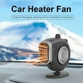 thumbnail image 4 of 12V/24V Car Heater Winter Fast Heating Car Mini Hot Car Dashboard Vehicle Space Adjustable Saving Fan Heater Small, 4 of 8