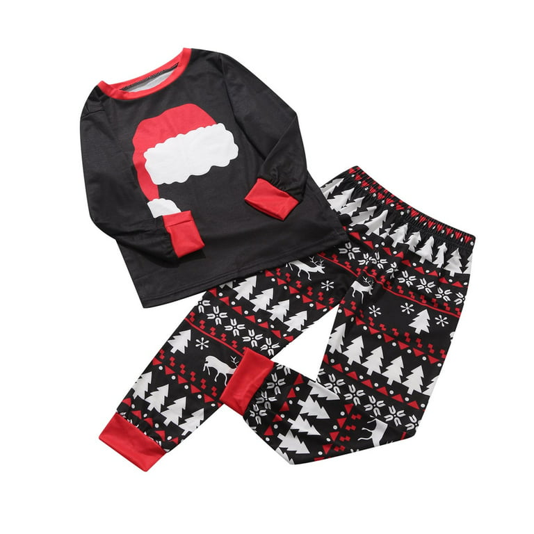 Navidad Familiar Pijama Mujer Invierno Conjunto A Juego, Lindo Top Con  ImpresióN + Pantalones A Cuadros, Pijamas De Vacaciones Para Mujeres/Hombres/NiñOs/Parejas  