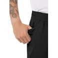 thumbnail image 4 of Men s Lightweight Baggy Chef Pants, Black, Medium, 4 of 6