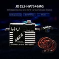 thumbnail image 1 of JX CLS-HV7346MG 46kg Aluminio Coreless Digital Servo para RC Coche Helicóptero Barco Avión JX Parte RC, 1 of 7