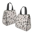 thumbnail image 2 of Pioneer Flower Floral Print Pattern Insulated Lunch Bag for Women & Adults,Large Portable Soft Cooler Lunch Bag,Thermal Food Storage Tote with Pearl Cotton,8.66L,8.75x5.75x9.5 Inch, 2 of 6