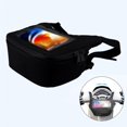 thumbnail image 2 of Motorcycle Handlebar Bags Waterproof Dry Bag Touch Screen Phone Holder  Front basket Handlebar Storage Bag, 2 of 6