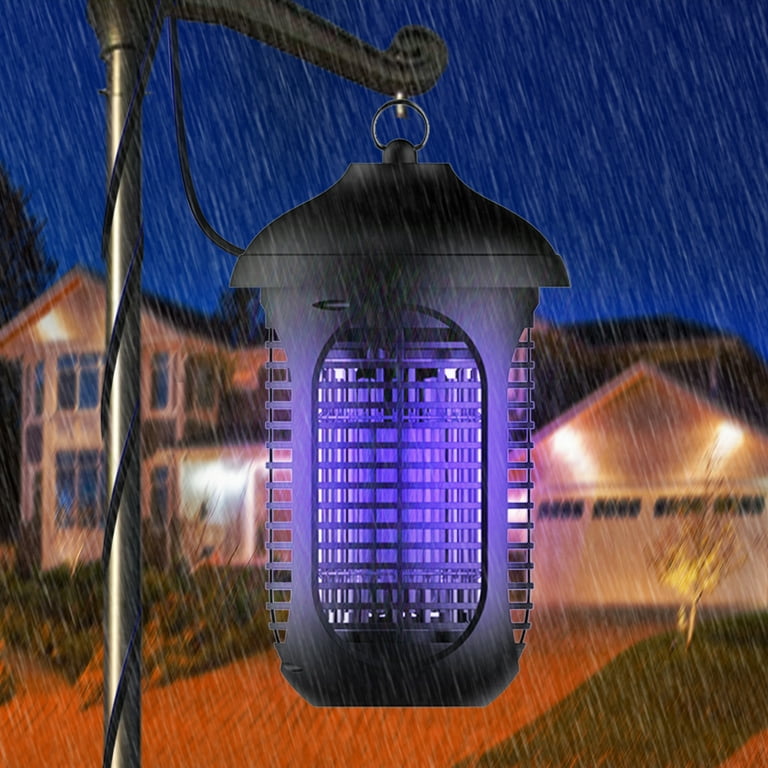 COBY Outdoor Hanging Bug Zapper (18W) - Effective Insect Trap for Moths,  Wasps, Flies, Mosquitos - Indoor/Outdoor Use - Powerful Electric Grid -  Easy to Clean - Half Acre Coverage in the