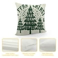 thumbnail image 4 of GOSMITH  Green Christmas Pillow Covers Farm Fresh Christmas Trees Pillow Covers for Sofa Couch Room，Christmas Trees Decor Pillow Covers, 4 of 5