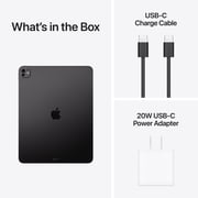 Apple 13-in iPad Pro (M5) Wi-Fi + Cellular 512GB Standard Glass - Space Black - ME7Y4LL/A - (Oct 2025)