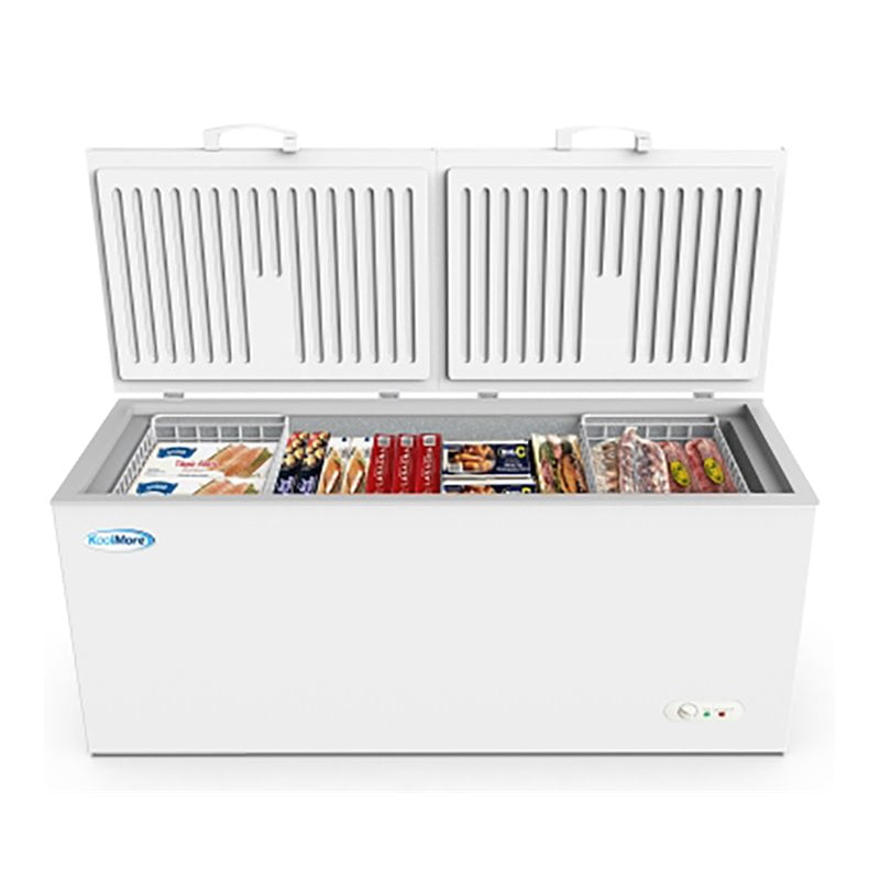 large chest freezer on wheels