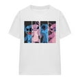 thumbnail image 1 of Lilo & Stitch T-Shirt pour Femmes Stitch & Angel Character Boxes, 1 of 6