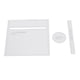 thumbnail image 1 of Artesanía de material cuero Unisex Cepillo Olla Lápiz Regla Titular Estuche Estuche Cosmético Maquillaje Brocha Bolsa Acrílico Plantillas Gloria Plantilla de acrílico transparente, 1 of 9