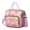 Pink-135, variant on Pet Lovers Large Insulated Lunch Bag – Leakproof Cooler Tote with Cute Cat and Paw Prints, Foldable and Portable for Office, Picnic, or Outdoor Use