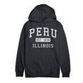 thumbnail image 1 of Peru Illinois Classic Established Premium Cotton Hoodie, 1 of 1