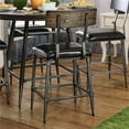 thumbnail image 1 of Mullane Industrial Counter Height Chair, Gray - Set of Two, 1 of 1