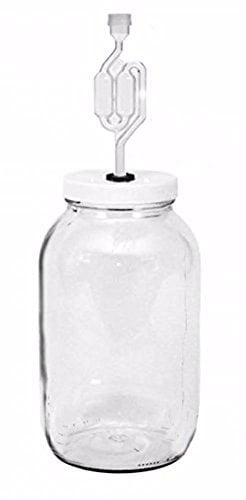 Home Brew Ohio One gal Wide Mouth Glass Jar HOZQ8-517 Pack of 2