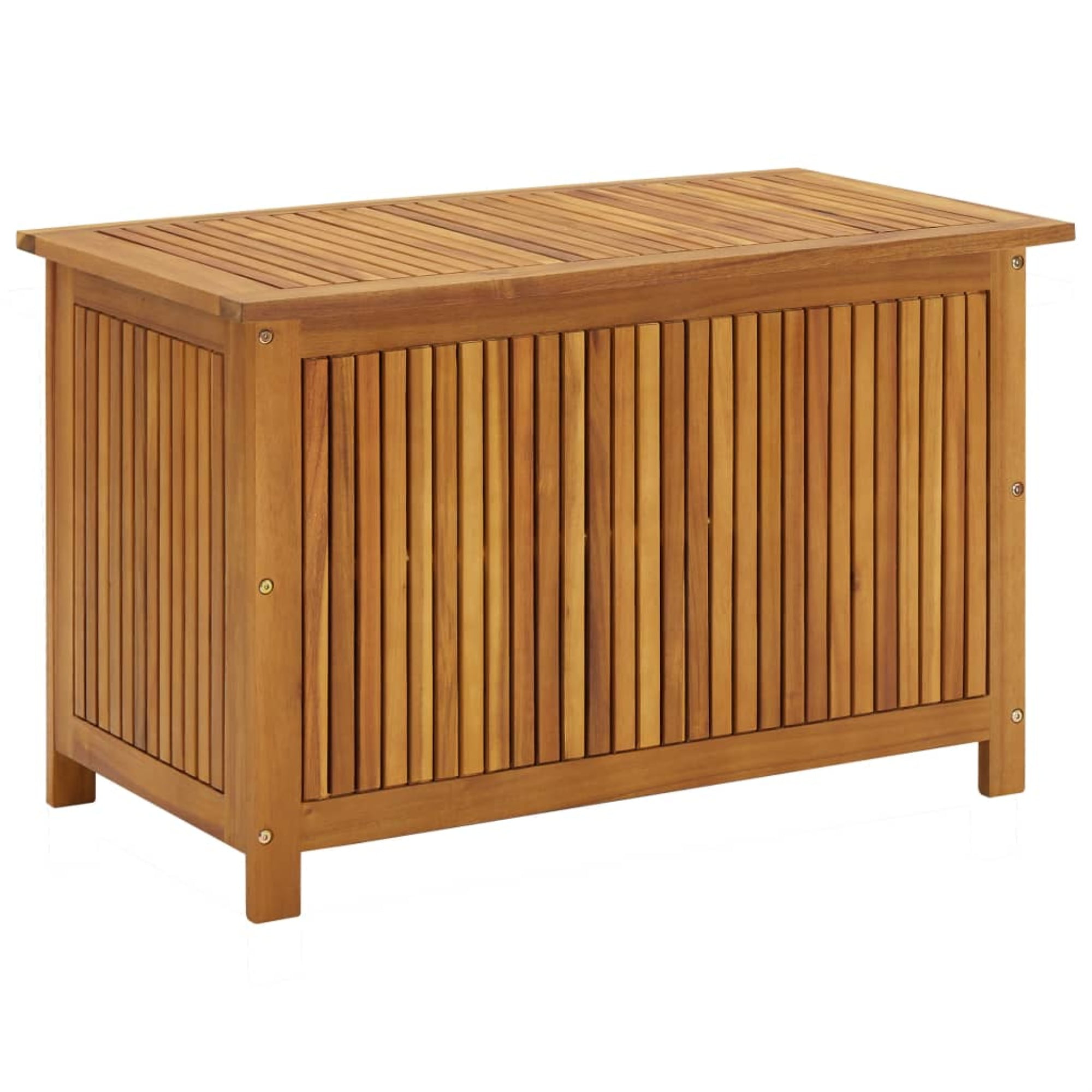 vidaXL Garden Storage Box 35.4"x19.7"x41.7" Solid Acacia Wood Walmart