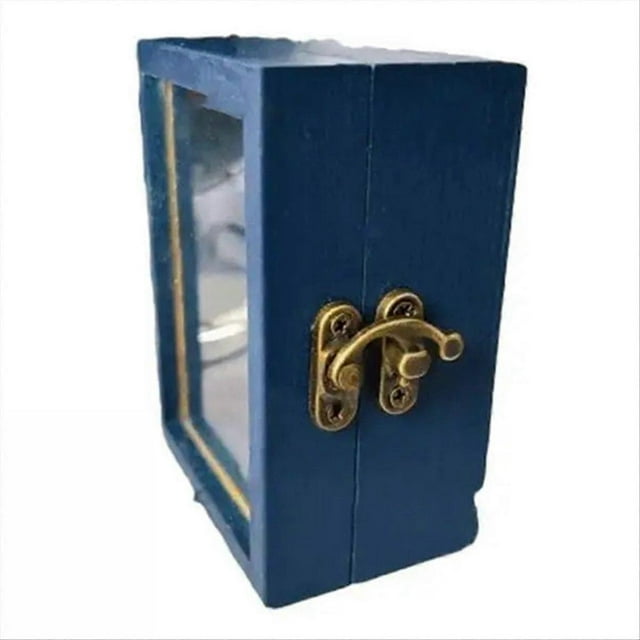 2PCS Miniature Bookshelf Pocket Anxiety Bookshelf Wooden Bookshelf