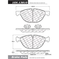 Centric 104.13810 Brake Pad