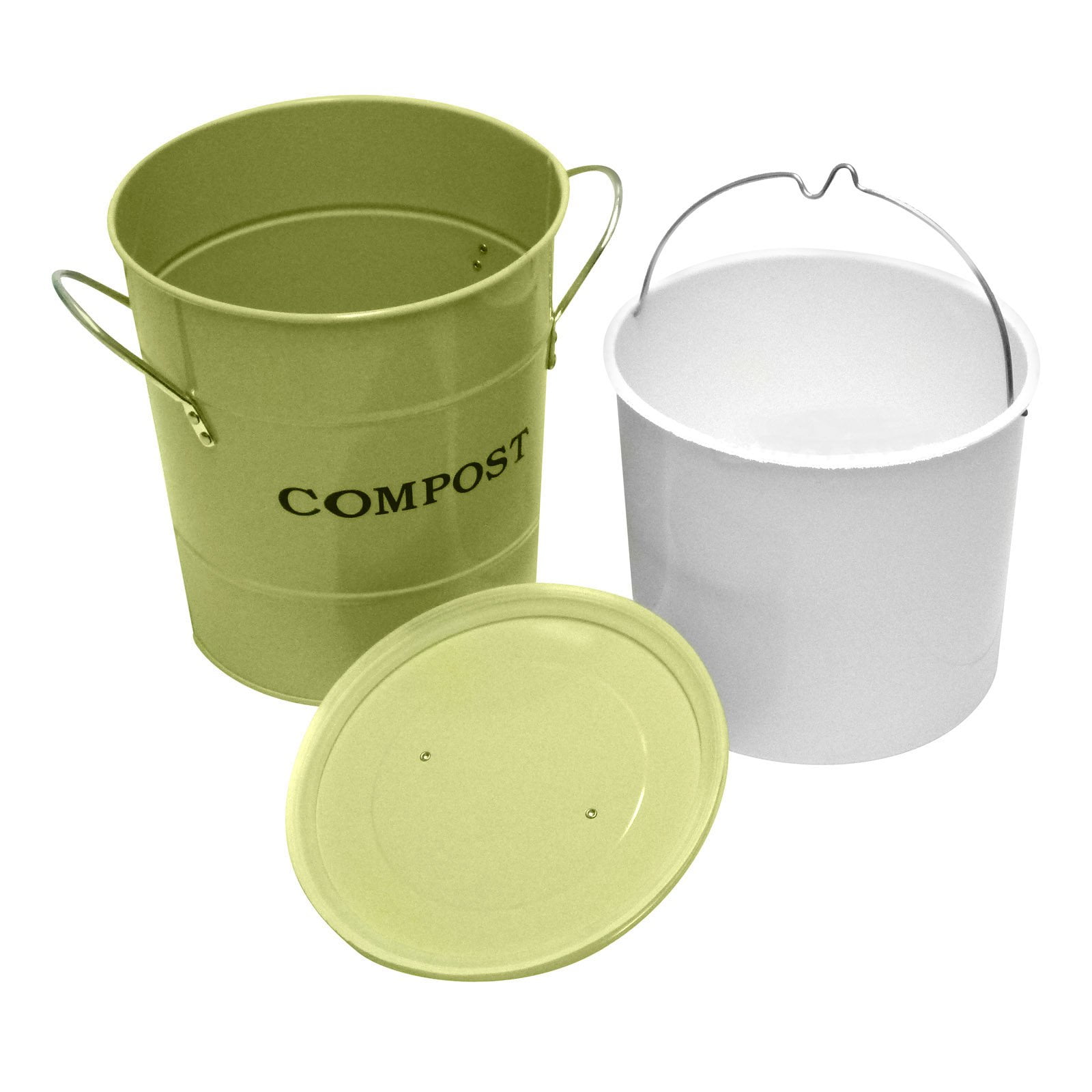 Exaco 2in1 Kitchen Compost Bucket with Lid eBay