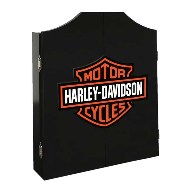 HARLEY-DAVIDSON Cadre Magnétique Classique Bar & Shield Pour Jetons De Poker – Capacité 20 Jetons – Exposition Murale Ou Bureau